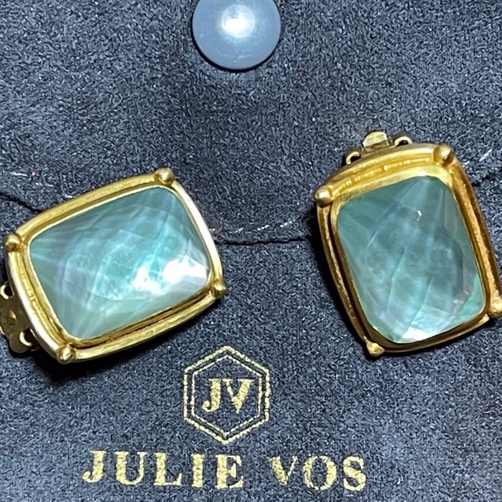 Julie Vos clip earrings